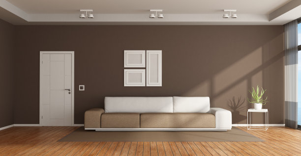 棕白酒廊图片下载