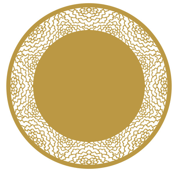矢量模板花边圆形框架与雕刻的镂空图案。室内设计模板，布局，婚礼请柬，砂砾卡，信封，装饰艺术品等。图片下载