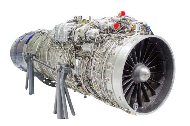 喷气发动机飞机，涡轮孤立白色背景。图片下载