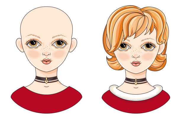 阿凡达美丽的红发女孩。图片下载