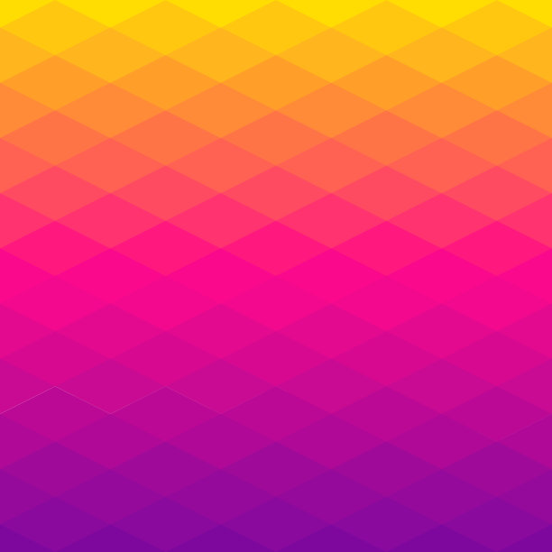 摘要菱形的多边形背景。几何插图与梯度颜色。图片下载