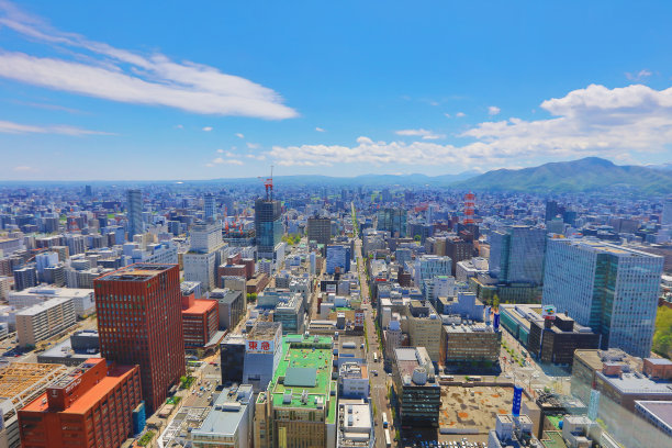 札幌的室内观景台图片下载