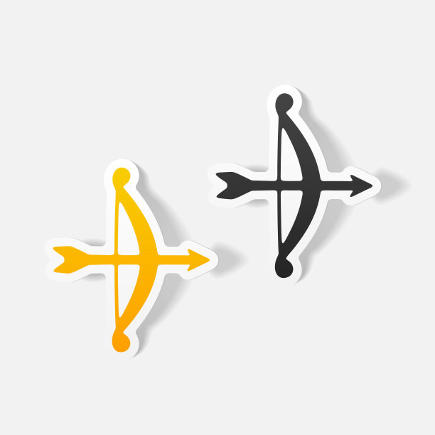 现实设计元素射箭图片下载