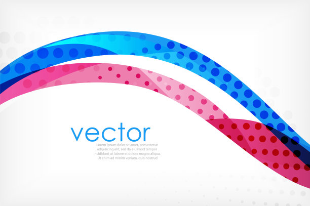 商业企业抽象背景，波浪宣传册或宣传单设计模板图片下载