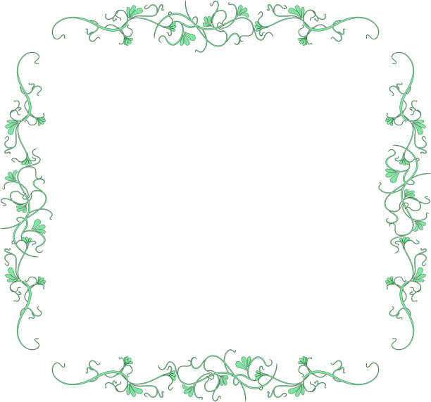 古典花卉框架图片下载