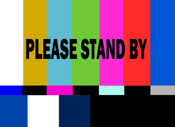 复古电视测试图案图片下载