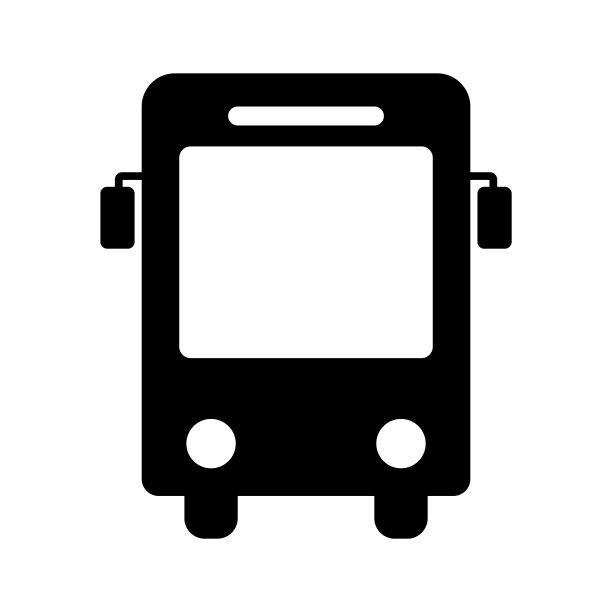 公交车图标（矢量图）图片下载