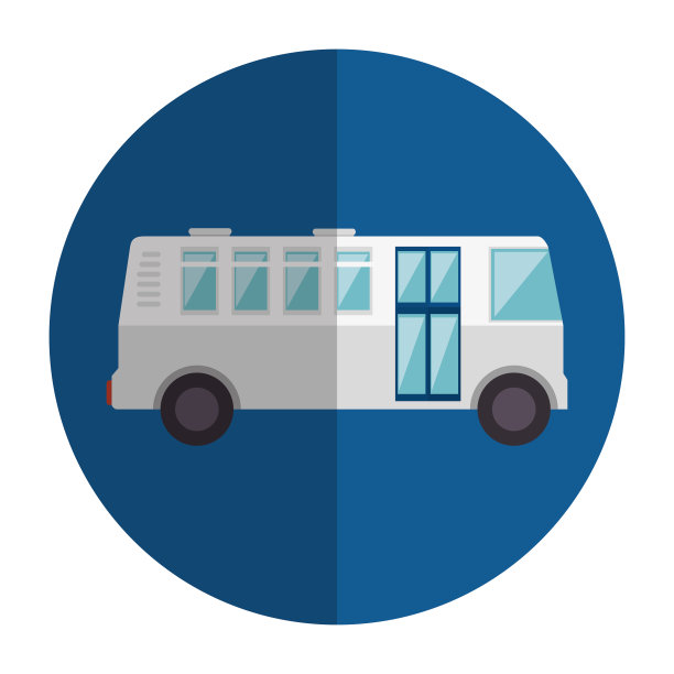 总线运输隔离图标图片下载