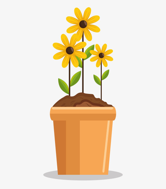 可爱的花园植物栽培图片下载