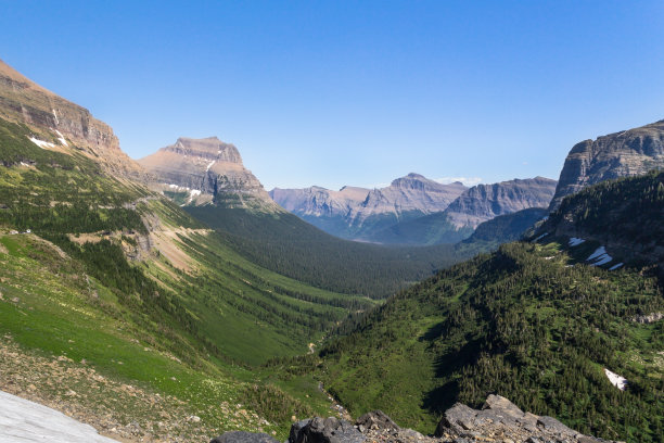 夏季山景素材图片