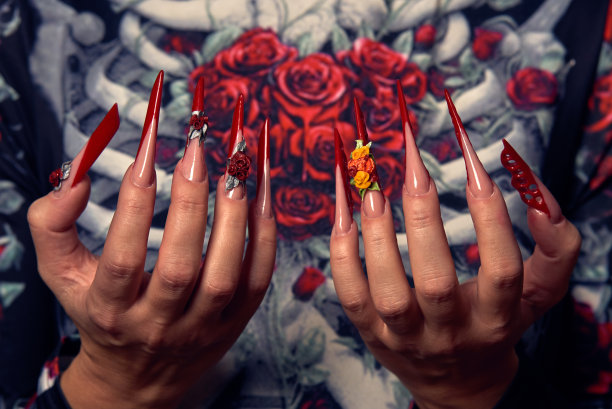 可怕的指甲素材图片