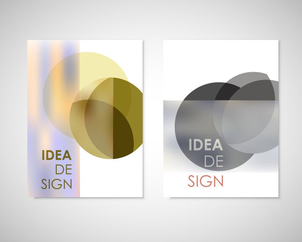 宣传册上写着你的想法的脏圈。演示文稿、封面书或年度报告图片下载