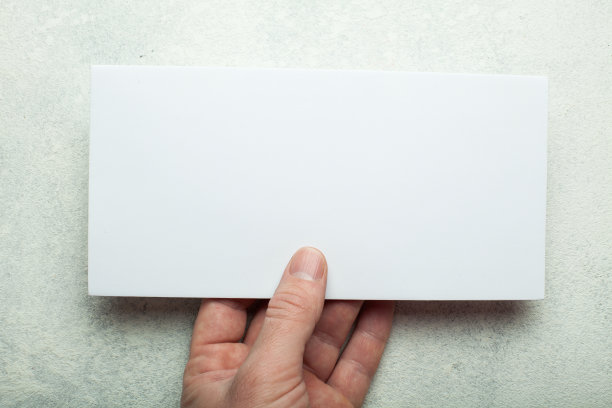 空的小册子小册子，纸，模型。图片下载