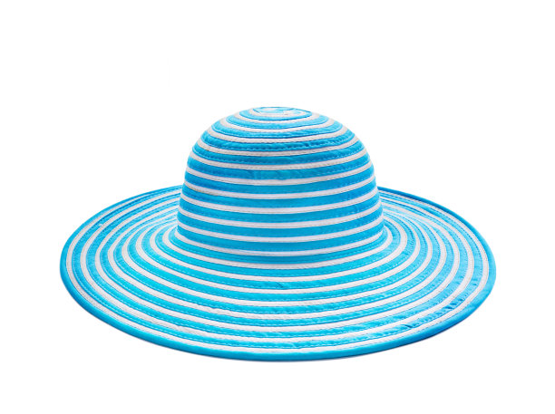 蓝色的帽子隔离图片下载