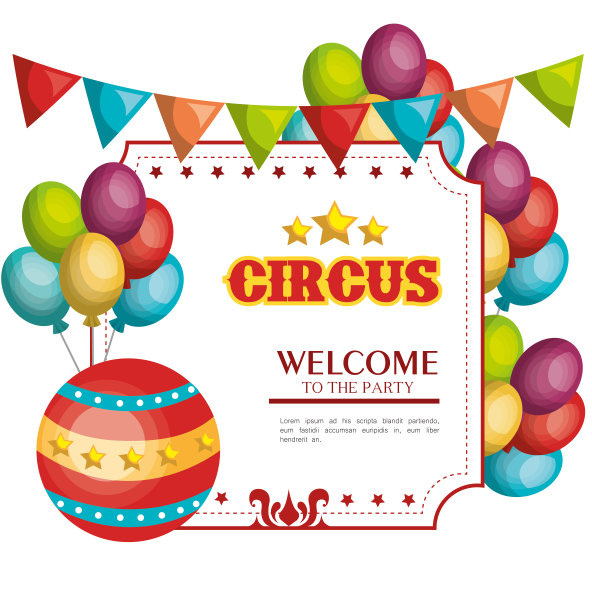 马戏团娱乐精彩表演图片下载