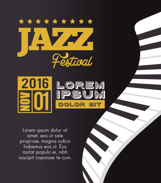 音乐节乐器海报图片下载