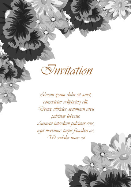 你设计的花架，贺卡，贺卡，婚礼请柬，生日，派对，情人节。图片下载