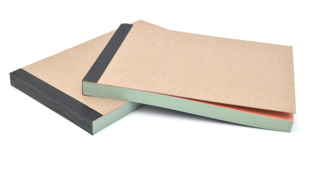 两个新的白色记事本图片下载