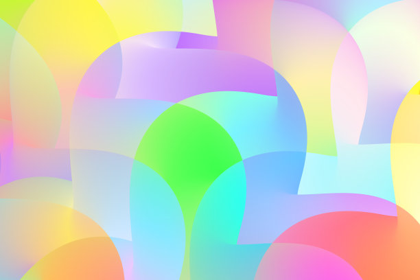 抽象的颜色形状。创意现代封面模板。矢量图图片下载