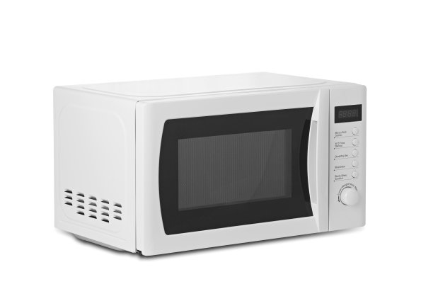 白色背景的白色微波炉图片下载