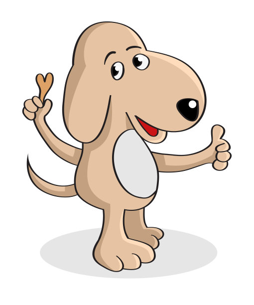 狗拿着狗粮图片下载