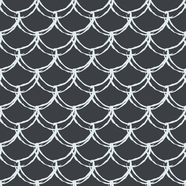 鱼鳞无缝图案图片下载