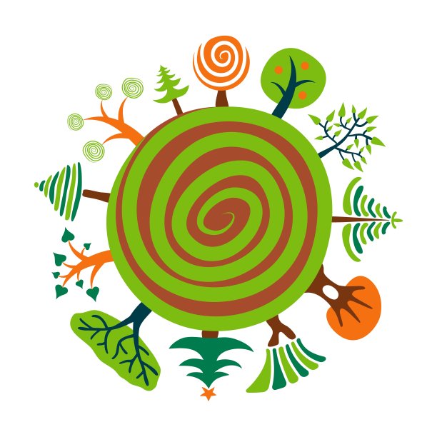 绿色的地球图片下载