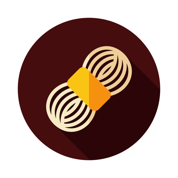 卷纱矢量图标图片下载