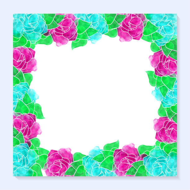 生日贺卡背景模板图片下载