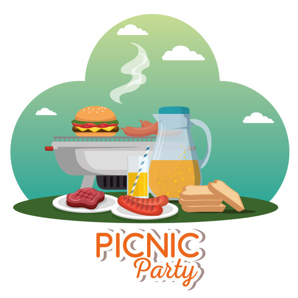 野餐庆祝会现场图片下载