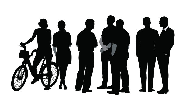 休闲成年的讨论图片下载