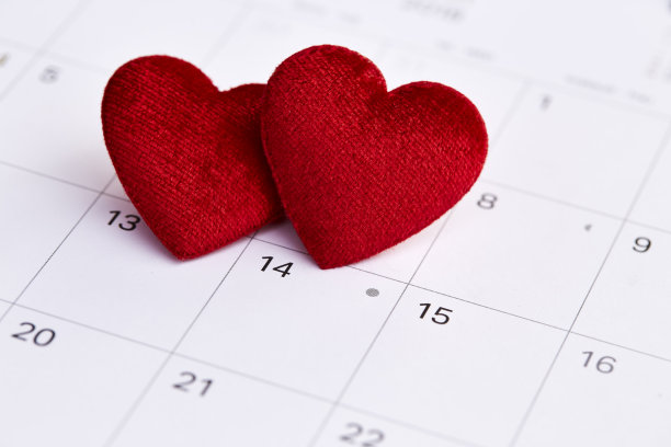 日历到情人节图片下载
