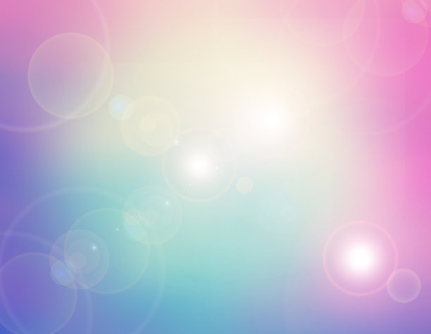 粉色，蓝色和白色渐变光闪耀抽象的酷背景图片下载