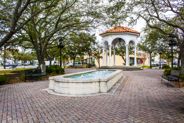 巴利德公园的喷泉图片下载