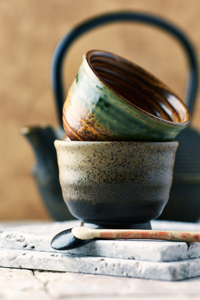 日本陶瓷茶杯图片下载