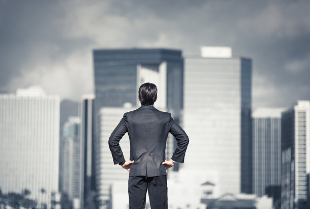 城市中的商人图片下载