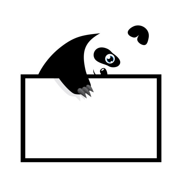 婴儿卡“熊猫”图片下载