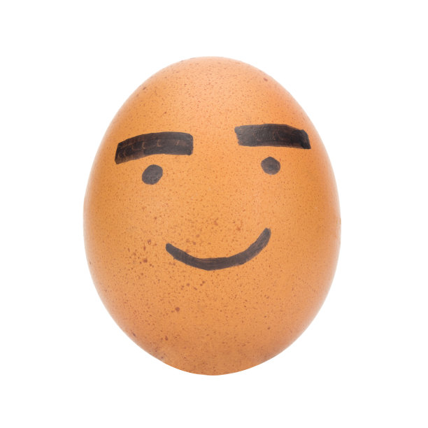 浓眉男子概念孤立在白色背景上图片下载