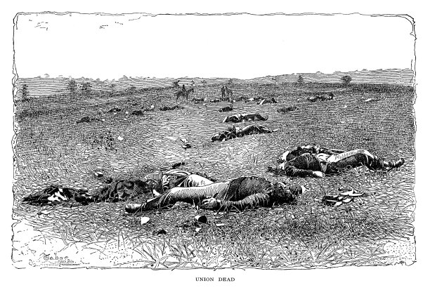 死去的联邦士兵图片下载