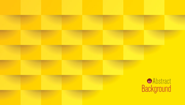 黄色抽象背景向量。图片下载