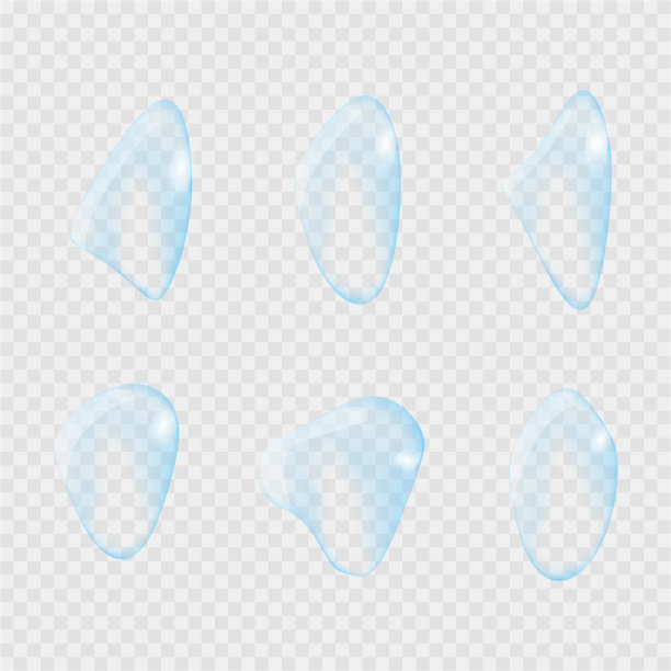 现实的水滴。纯净、干净的水滴。水雨。灰色的背景。矢量图图片下载