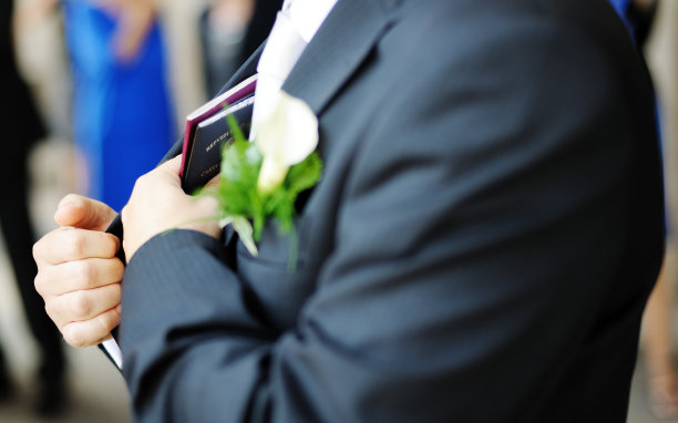 新郎用护照图片下载