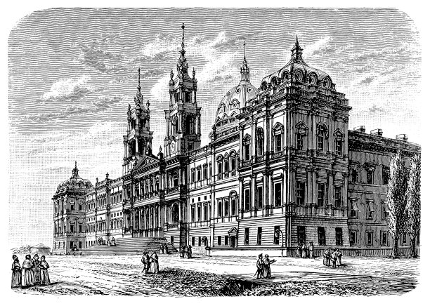 马弗拉宫位于葡萄牙的马弗拉，距里斯本约28公里，是一座巴洛克风格的建筑，是一座初始化的新古典主义宫殿修道院图片下载