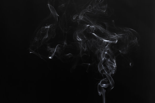 美丽的抽象烟雾背景与运动流动素材图片