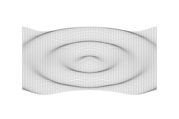三维波纹线面。向量黑色波纹波背景。图片下载
