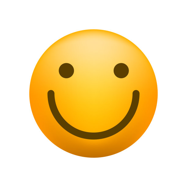 可爱的快乐的表情在白色的背景。孤立的矢量图图片下载