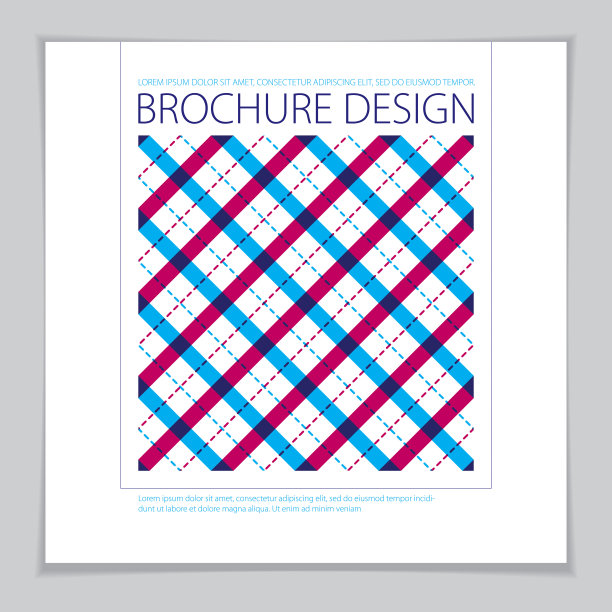 手册设计模板最小设计。现代几何抽象模式矢量背景。条纹线纹理几何插图。图片下载