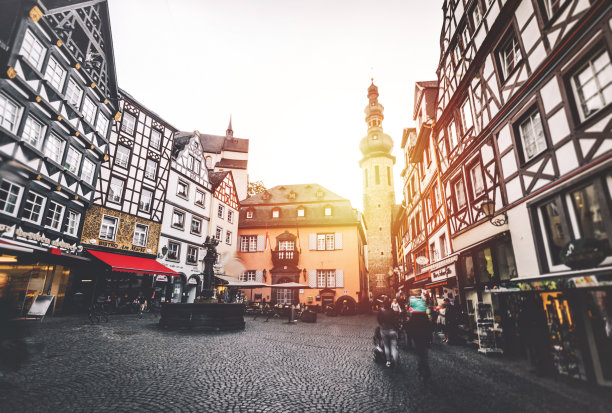 德国Cochem市场广场图片下载