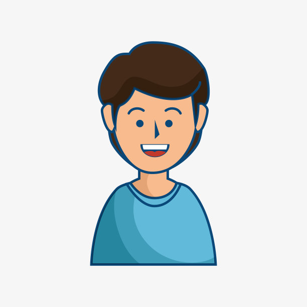 黑发男子图标图片下载