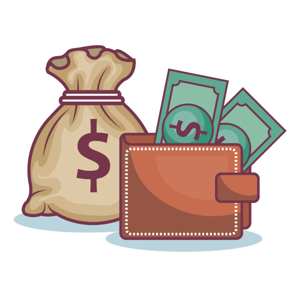 与钱有关的对象设计图片下载